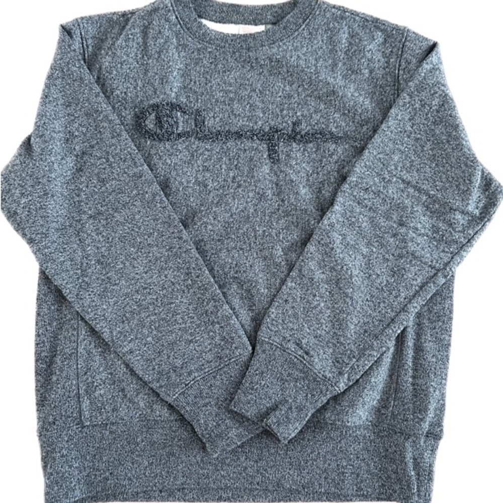 Champion sweatshirt in blue marble size XL